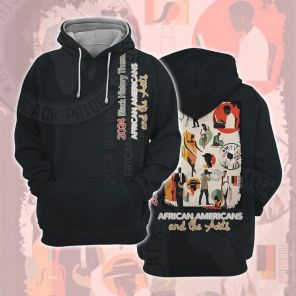 2024 Black History Theme African Americans and the Arts Cosplay Hoodie