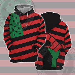 African America Flag Cosplay Hoodie