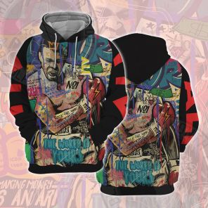 African Americans The Arts Ali Illustration Cosplay Hoodie