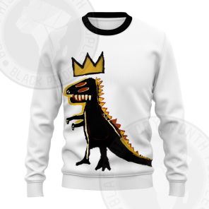 African Americans The Arts Basquiat Dinosaur Sweatshirt