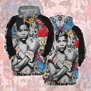 African Americans The Arts Basquiat Graffiti Boxing Cosplay Hoodie