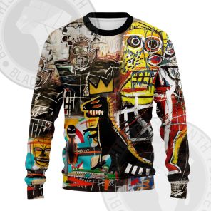 African Americans The Arts Basquiat Graffiti life Sweatshirt