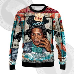 African Americans The Arts Basquiat Think Sweatshirt