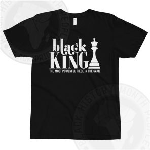 Black King Powerful Piece in The Game T-shirt