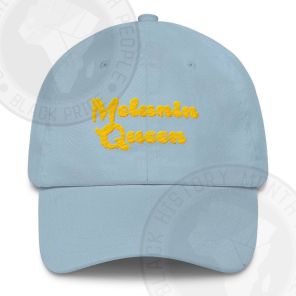 Melanin Yellow Text Classic Hat