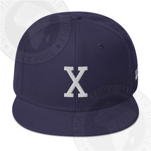 Retro X Snapback Navy