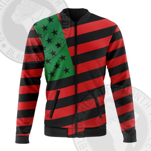 African America Flag Bomber Jacket