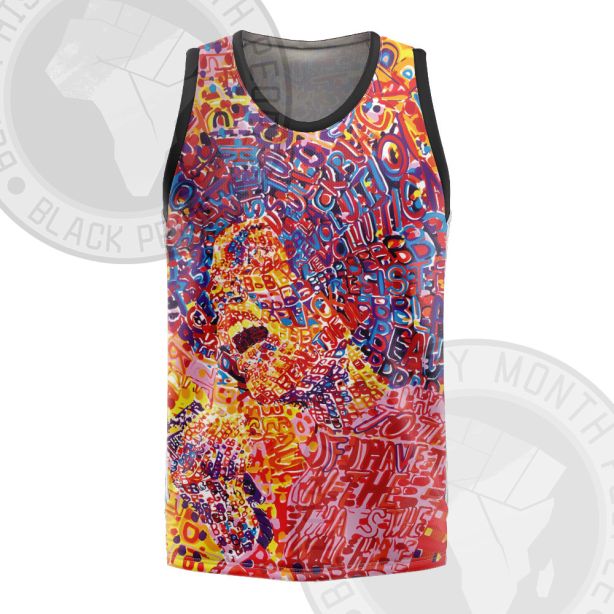 African Americans The Arts Angela Davis art illustration Basketball Jersey