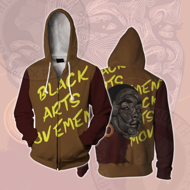 African Americans The Arts Art Women Cosplay Zip Up Hoodie