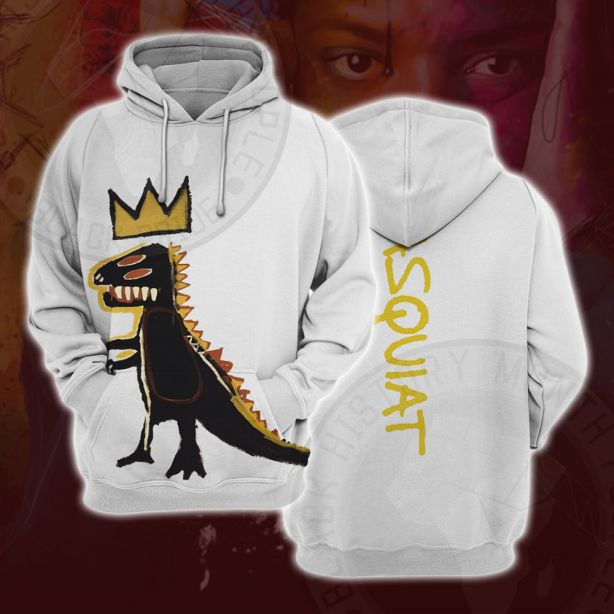 African Americans The Arts Basquiat Dinosaur Cosplay Hoodie