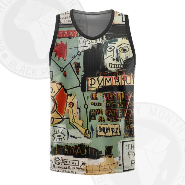 African Americans The Arts Basquiat Graffiti Basketball Jersey