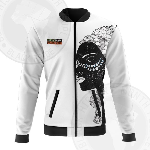 African Americans The Arts Black art Bomber Jacket