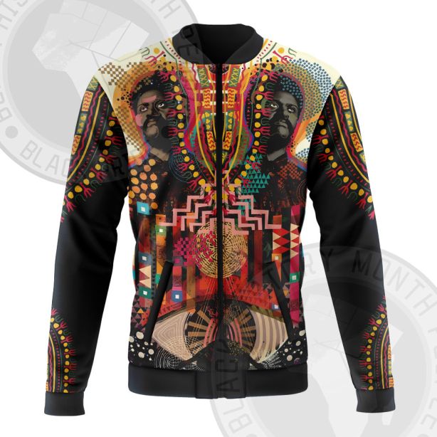 African Americans The Arts Black Digital Art Bomber Jacket