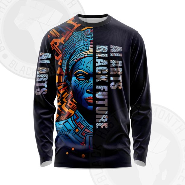 African Americans The Arts Black Future Ai Arts Long Sleeve Shirt