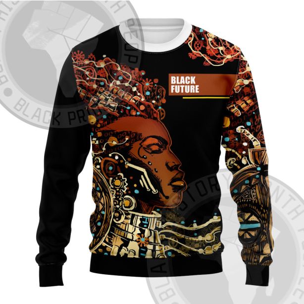 African Americans The Arts Black Future Female Sweatshirt