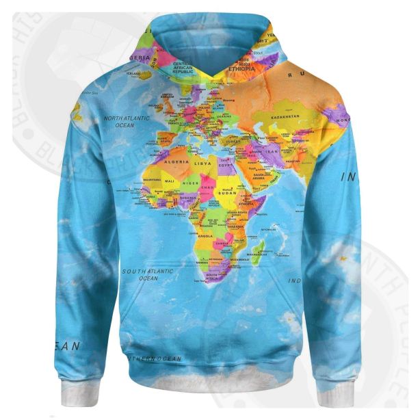 African Globe Hoodie