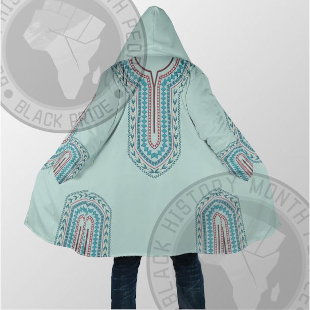 African Totem Dashiki Rhombus Flower Dream Cloak