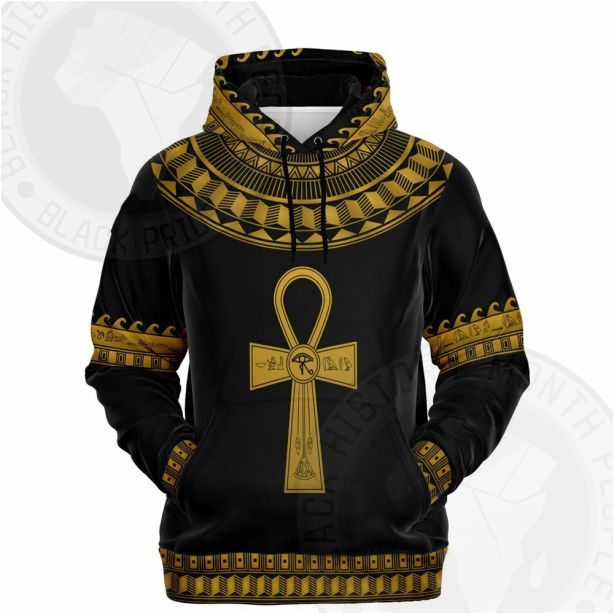 Ankh Egyptian Symbol of Life Fashion Hoodie