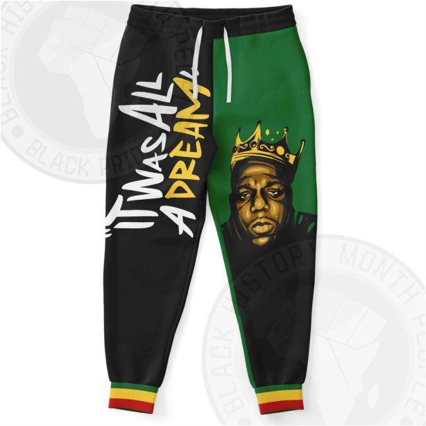 Biggie It Was All A Dream RBG Joggers