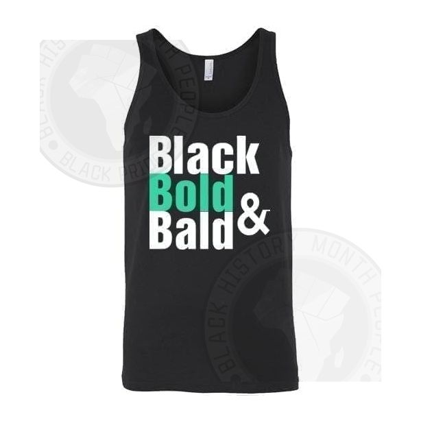 Black Bold and Bald Tank