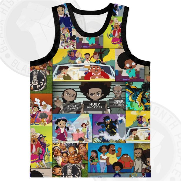 Black Cartoon Basketball Jersey