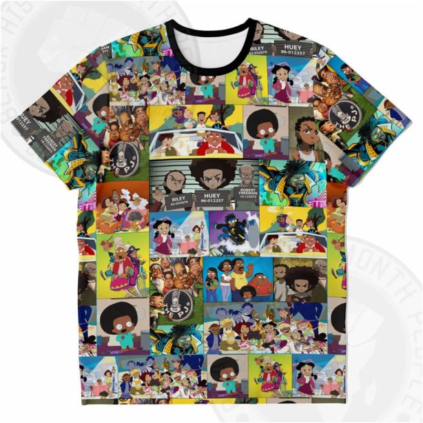 Black Cartoon T-shirt