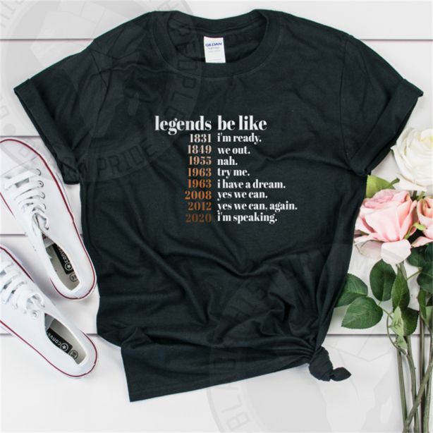 Black History Try Me We Out Im Speaking Kamala Harris T-Shirt