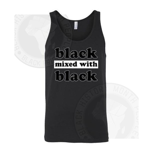 Black Mixed With Black Tank