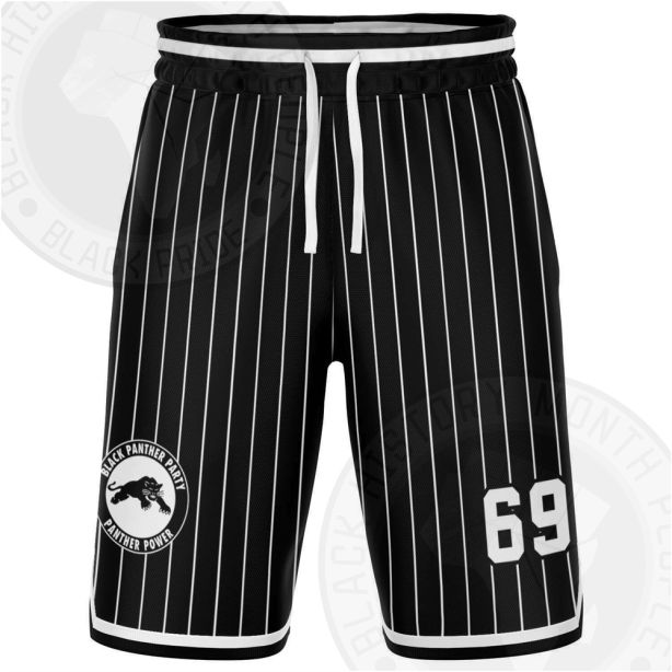 Fred Hampton Black Panther Party Basketball Shorts