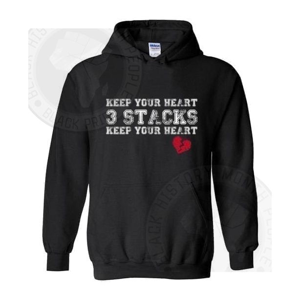 Keep Your Heart 3 Stacks Hoodie