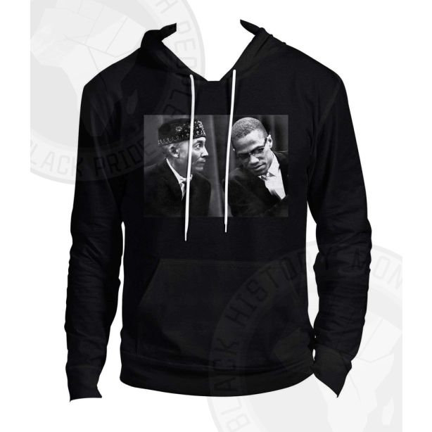 Malcolm X Best Enemies Hoodie