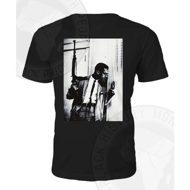 Malcolm X By Any Means Necessary T-shirt