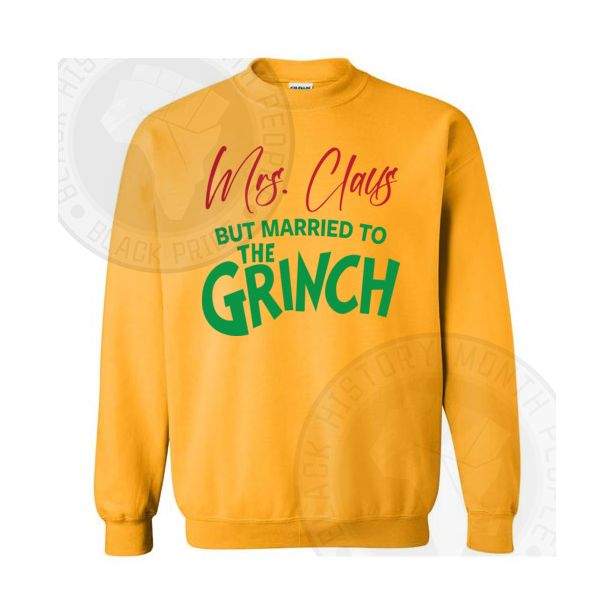 Married To The Grinch Sweatshirt