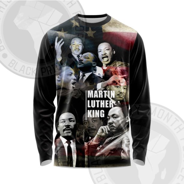 Martin Luther King Civil Rights Leader Long Sleeve Shirt