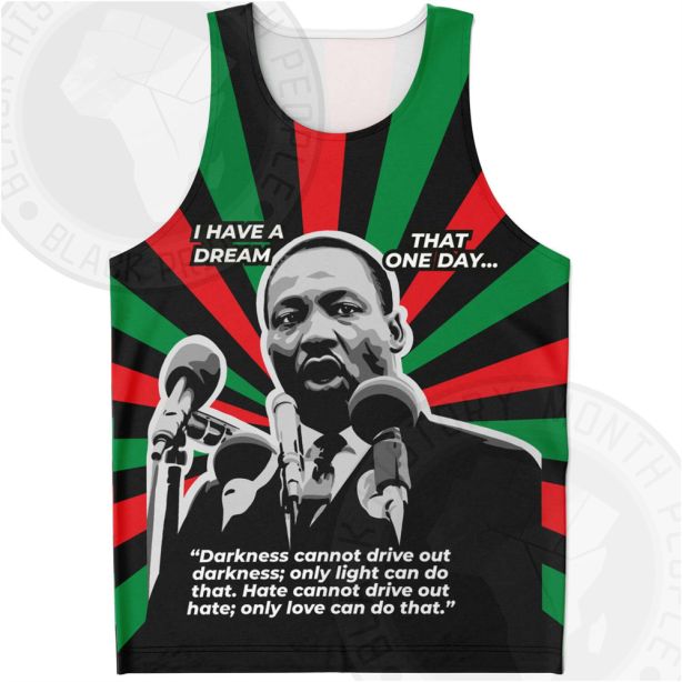 Martin Luther King Jr RBG Fashion Tank