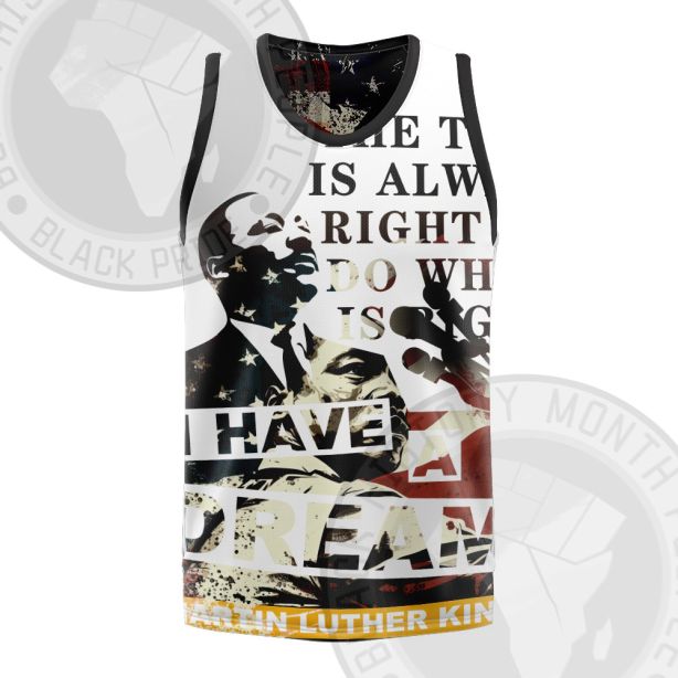 Martin Luther King Speech Basketball Jersey