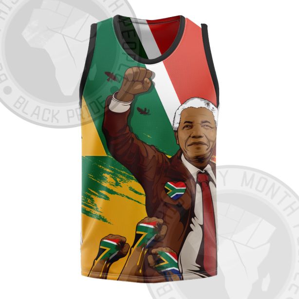 Nelson Mandela Free Life Basketball Jersey