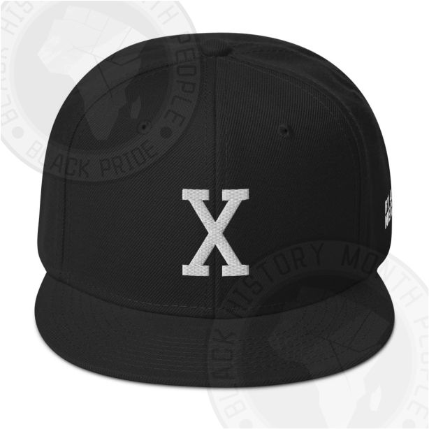 Retro X Snapback Black