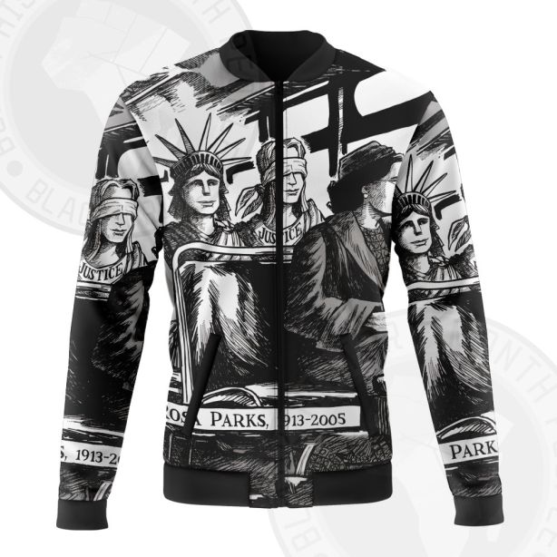 Rosa Parks LIBERTY JUSTICE Comics Bomber Jacket