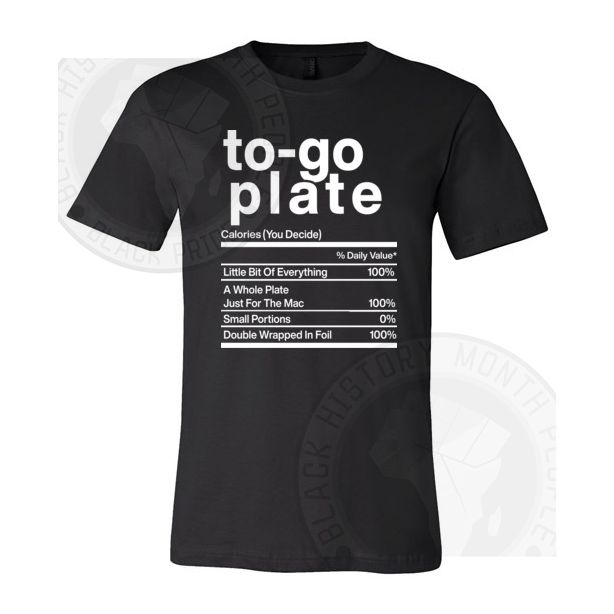 To Go Plate T-shirt