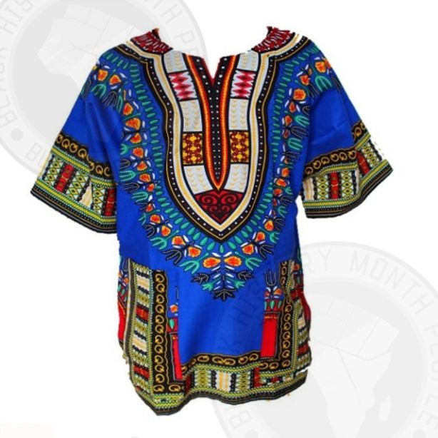 Traditional African Dashiki Blue