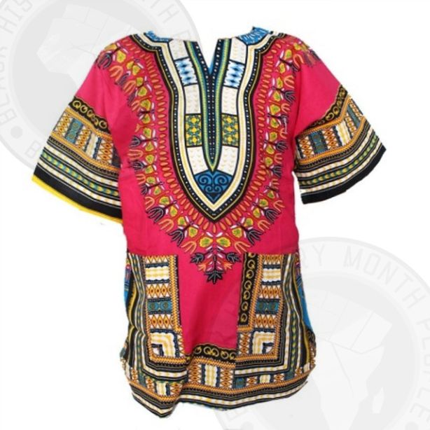 Traditional African Dashiki Rose