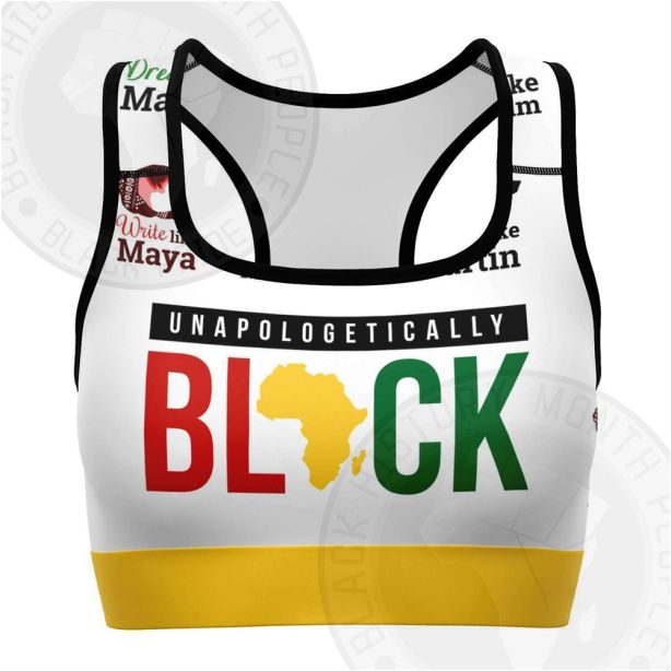 Unapologetically Black Sports Bra