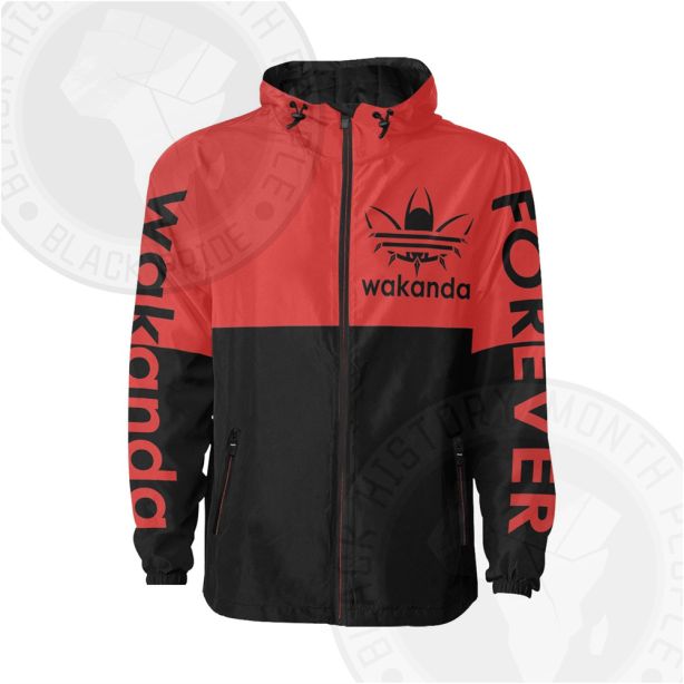 Wakanda Red Windbreaker