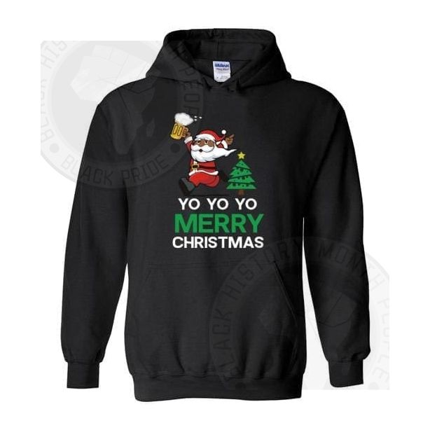 Yo Yo Yo Merry Christmas Hoodie